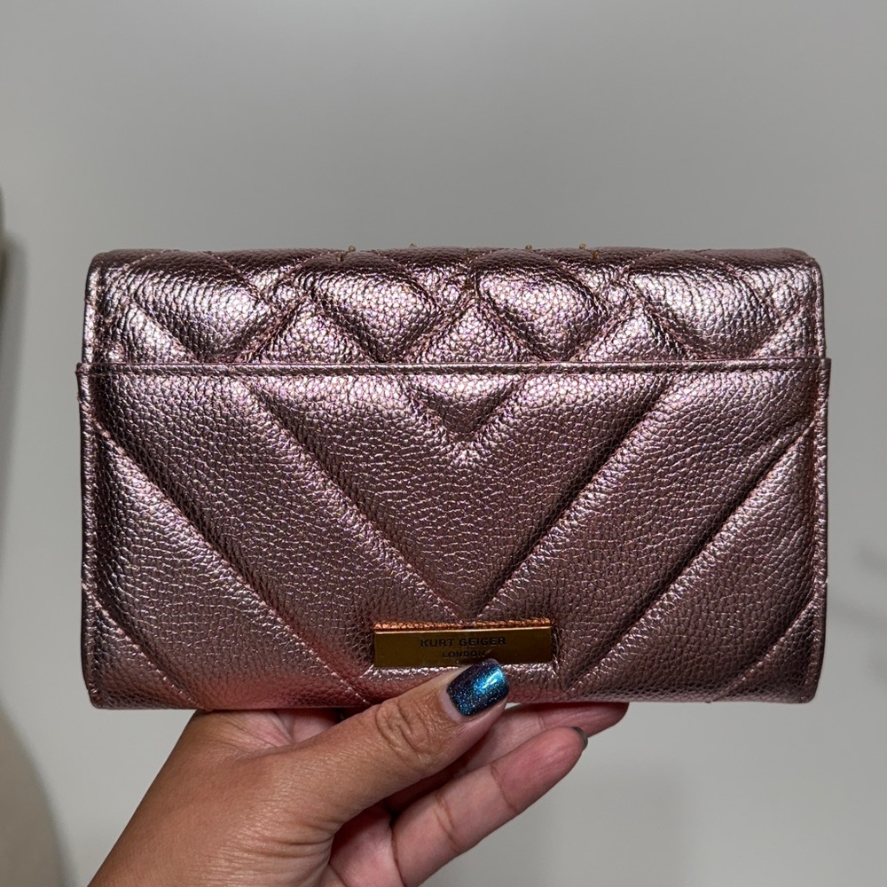 Kurt Geiger London Kensington Chain Wallet Eye - Picture 8 of 16